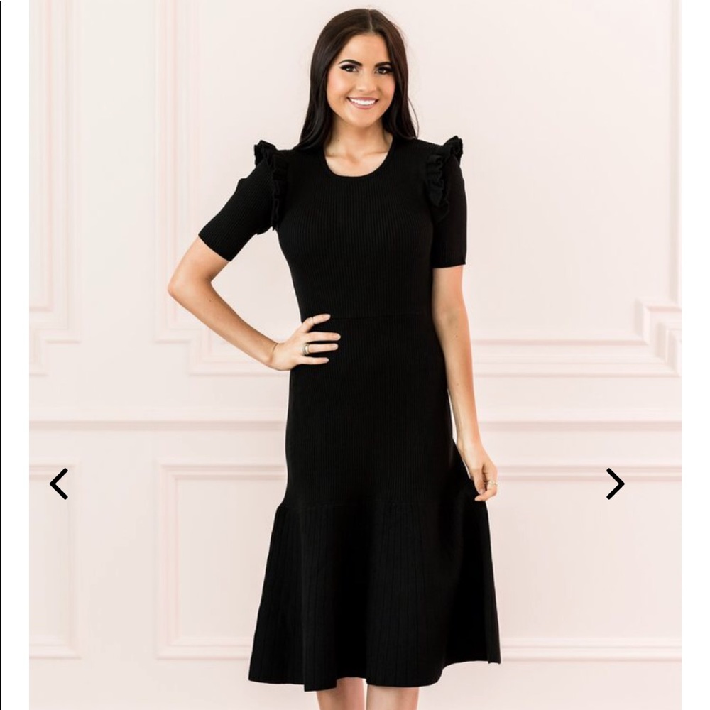 Rachel Parcell black dress